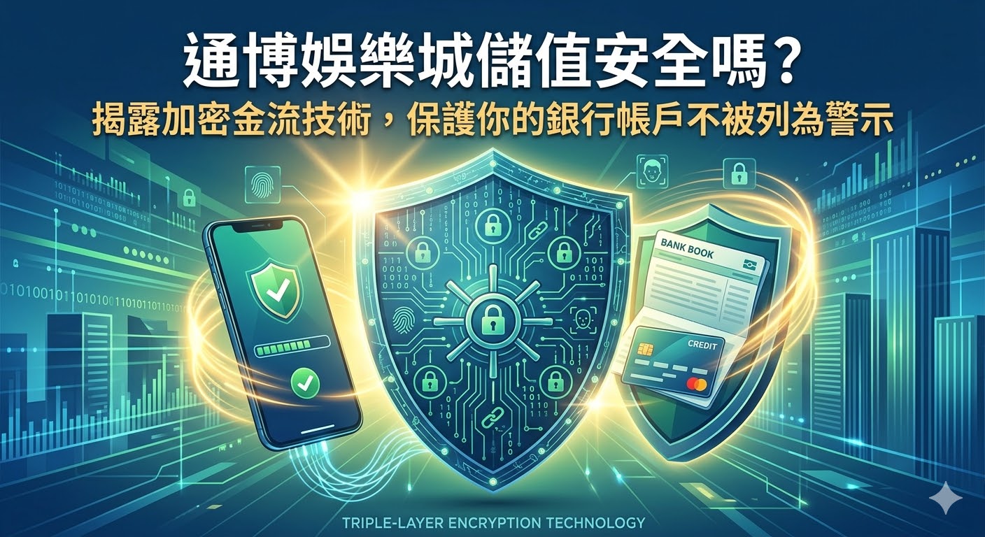通博娛樂城儲值安全嗎？揭露加密金流技術，保護你的銀行帳戶不被列為警示
